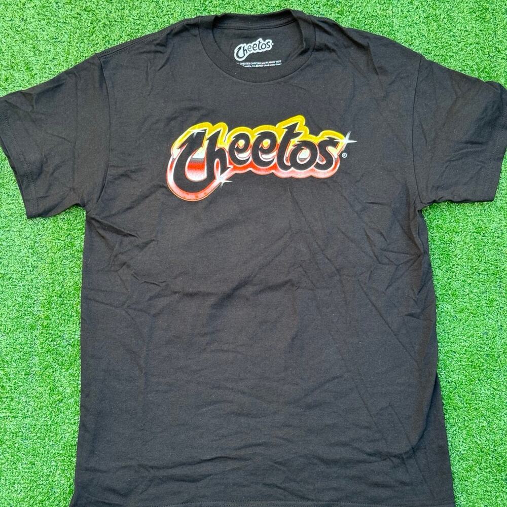Cheetos Black T Shirt Chester Mascot Graphic Tee Officially Licensed Flamin Hot